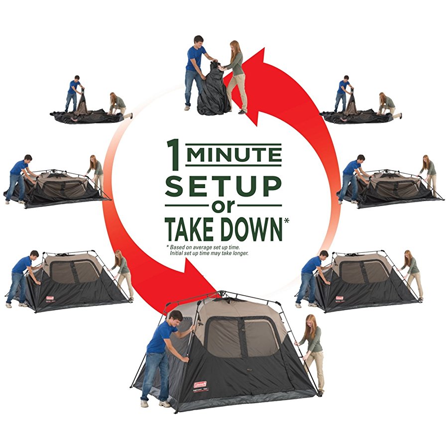 easy instant tent setup