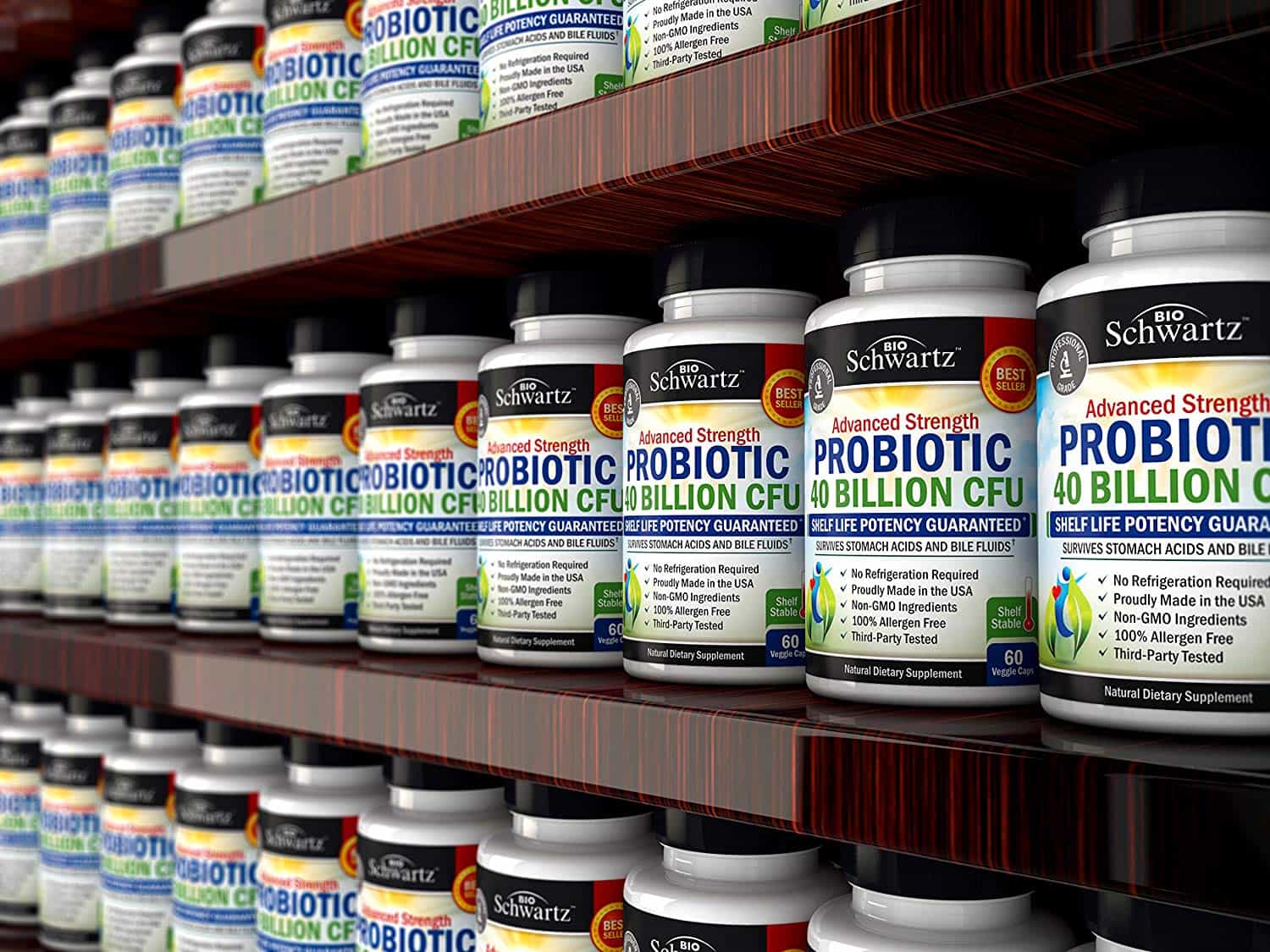 Best Probiotic for Men - Probiotic 40 Billion CFU