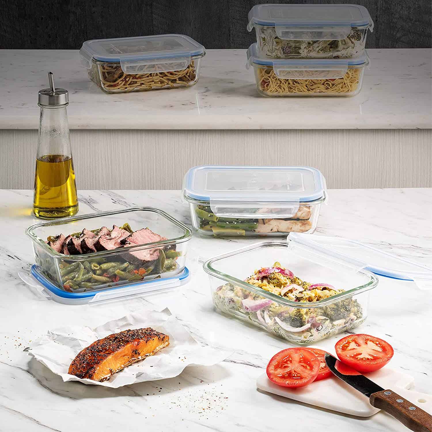 Best Meal Prerp Containers from FineDine - Superior Glass Meal Prep Containers